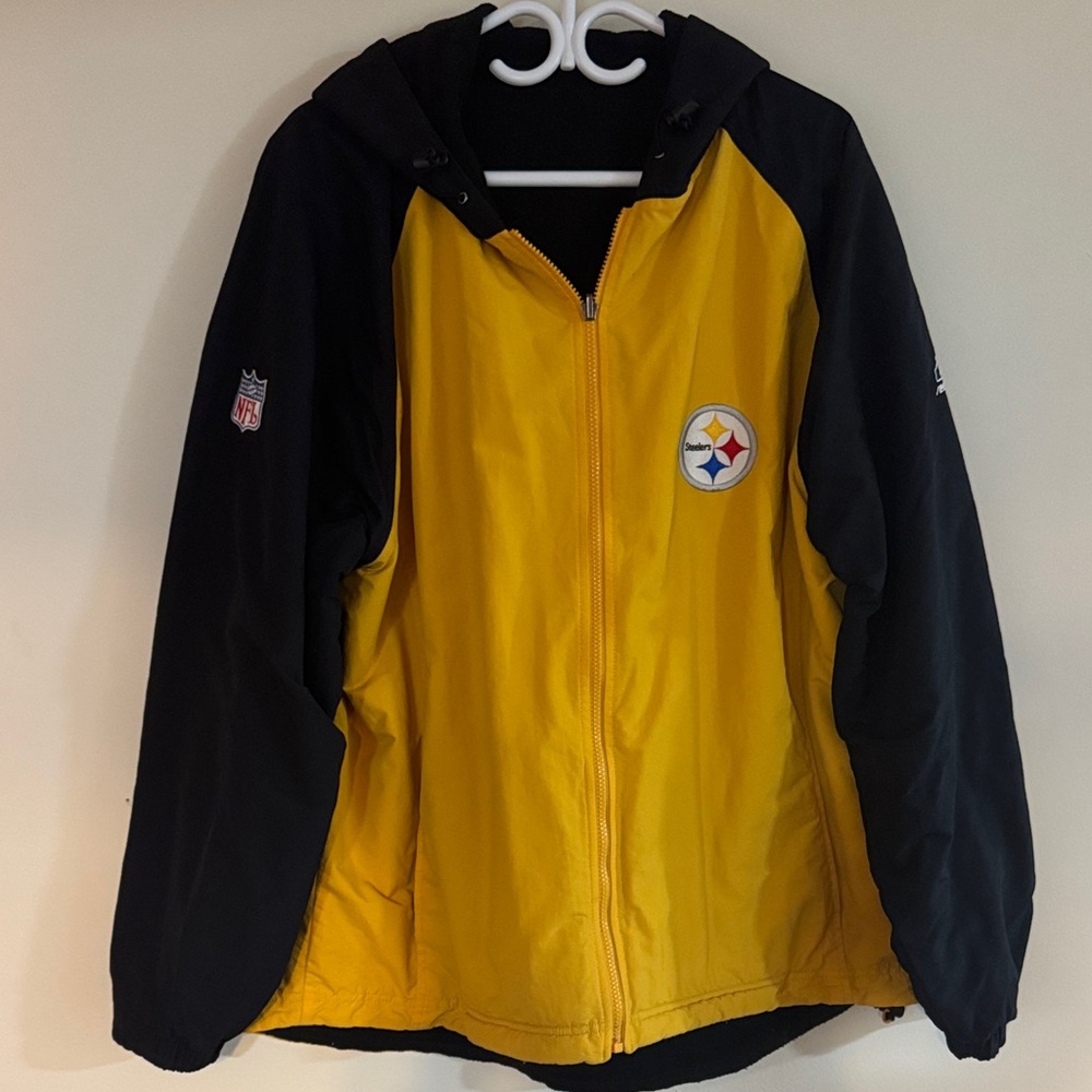 Reebok Pittsburgh Steelers reversible jacket